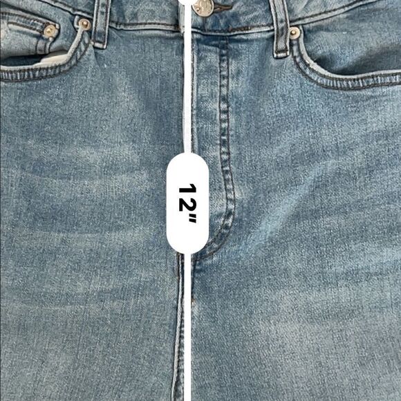 Forever 21 high rise, distressed button fly skinny jeans - Picture 8 of 13